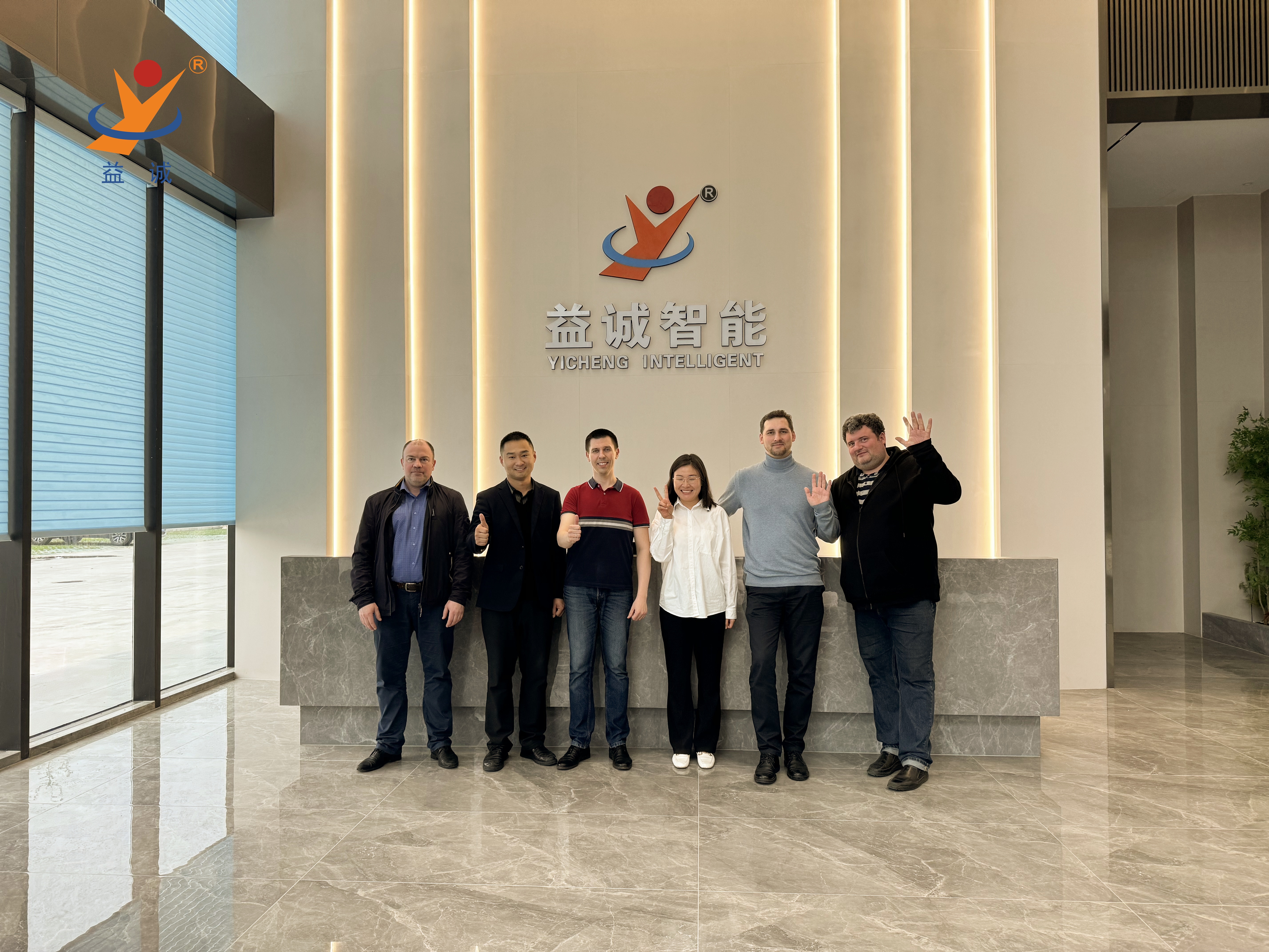 卓越品質(zhì) · 深獲認可 | 俄羅斯客戶蒞臨浙江益誠智能科技園現(xiàn)場驗收設備！